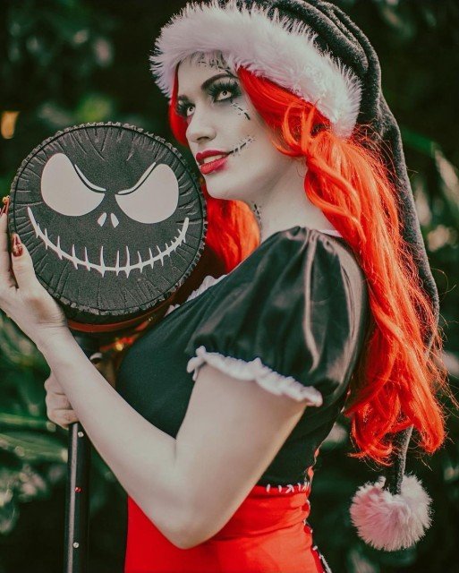 Sally Quinn 🖤❣️ 📸 @vellaut_photography #sallynightmarebeforechristmas #harleyquinn #holmat #holidaymatsuri