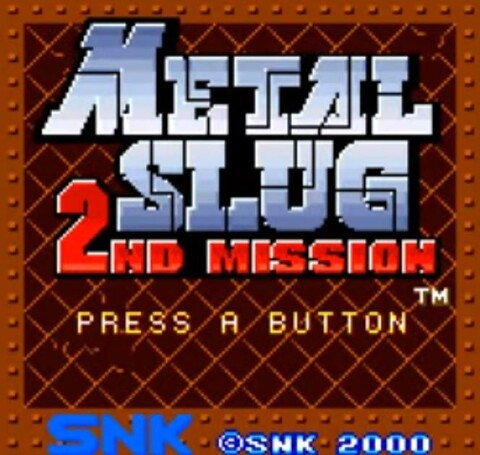 Metal Slug: 2nd Mission