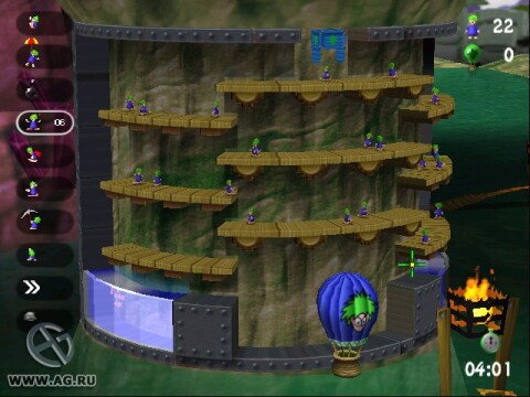 Lemmings Revolution Icône de jeu