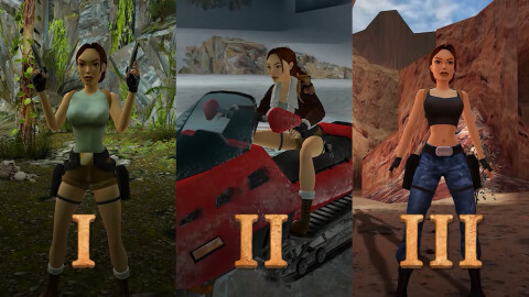 Tomb Raider 1-2-3 Remastered Icône de jeu