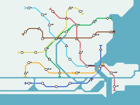 Mini Metro Icône de jeu