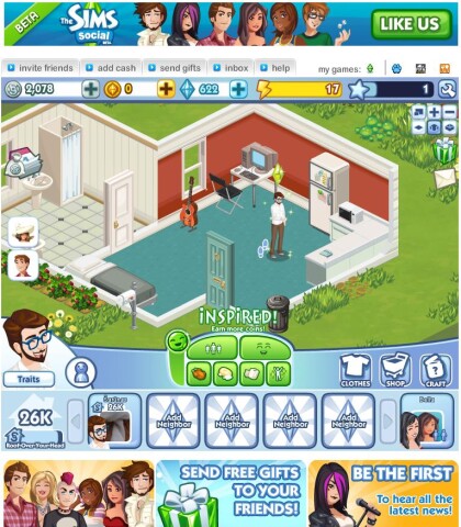 The Sims Social Ícone de jogo