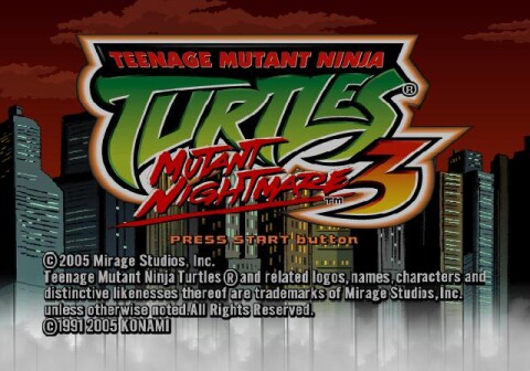 Teenage Mutant Ninja Turtles 3: Mutant Nightmare