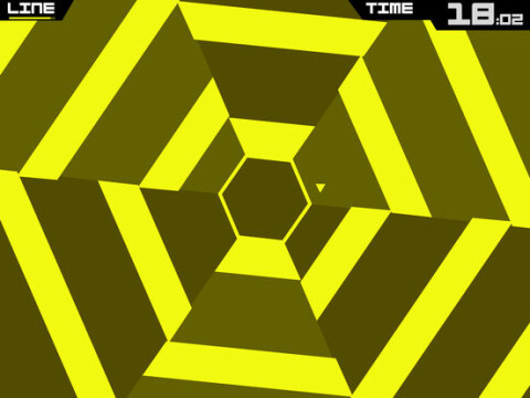 Super Hexagon Icône de jeu