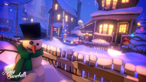 Merry Snowballs Ícone de jogo