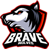 Team Brave Wolves Logo