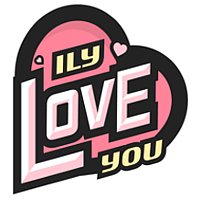 I LOVE YOU logo