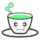 Green Tea Party Logo