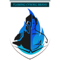 Équipe Flaming Cyborg Bravo Logo