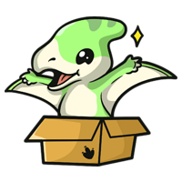 Cardboard Dinosaur logo