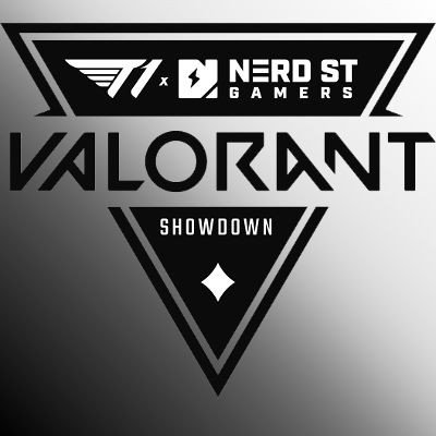 T1 x Nerd Street Gamers Showdown [T1xNS] Tournament Logo