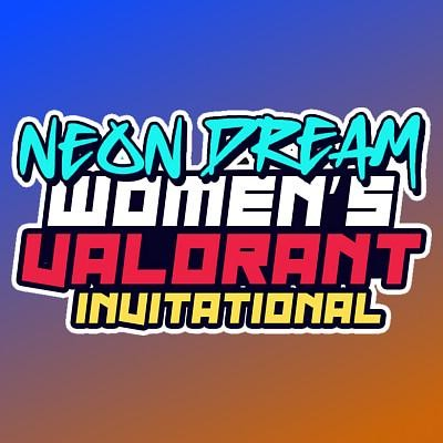 2022 NRG Valorant Neon Dream Invitational [NRG] Torneio Logo